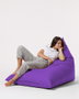 Atelier Del Sofa Pyramid Big Bed Pouf - Púrpura